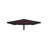 Mercado Wood Guest Seating Corner Connecting Table