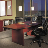 8' Corsica Boat-Shaped Conference Table