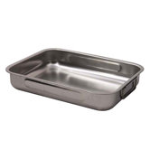 Stainless Steel Deep Roaster with Two Side Handles