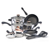 Signature Stainless Steel 12-Piece Cookware Set
