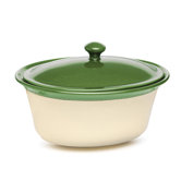 Signature Stoneware 3 1/2-Qt. Oval Casserole