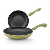 Signature Porcelain 2-Piece Non-stick Skillet Set