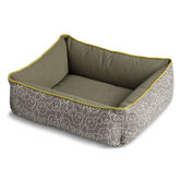Bumper Style Dog Eared Dog Bed