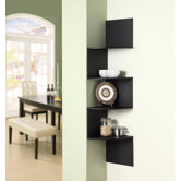 Hanging Corner Storage In Black