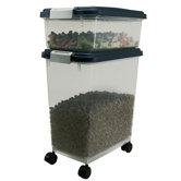 Airtight Pet Food Storage Container in Navy