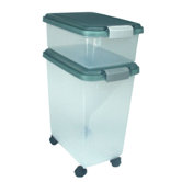 Airtight Pet Food Storage Container in Green