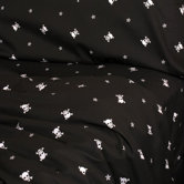 Black Skullstar Comforter