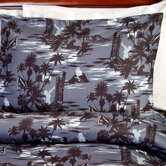 Midnight Tiki Duvet Cover Collection