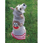 Monkey Hoodie Dog Sweater