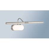 Two Light Picture Light in Satin Chrome