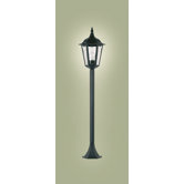 Classic Post Lantern in Black