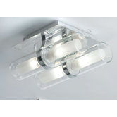 Cello Flush Mount in Chrome