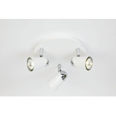 Triple Plate Spotlight in White