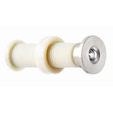 Round Head Plinth Light in Stainless steel
