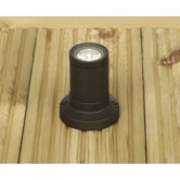 Garden Deck Uplighter in Powdercoated Metal