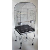 Dome Top Parrot Cage with Stand