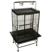Play Top Wrought Iron Parrot Cage
