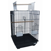 Open Top Small Parrot Cage