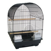 3/8" Bar Spacing Round Top Bird Cage