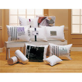 230 Cambric Knife Edge Neckroll Sleeping Pillow