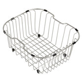 Kitchen Accessories Stainless Steel Rinse Basket for Kitchen Sink in Chrome