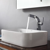 Bathroom Combos Single Hole Waterfall Typhon Faucet with Single Handle