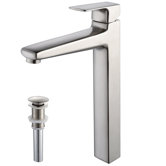 Virtus Single Hole Vessel Faucet with Single Handle