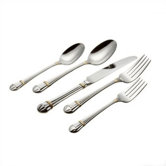 Carouselle Gold Accent Flatware Collection