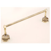 Erie Towel Bar in Antique Brass / Millennium Brass