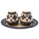 Salt and Pepper Shaker Set- Pattern DU60