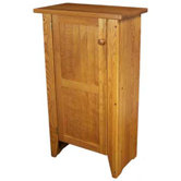 Short Jelly Cabinet in Golden Oak