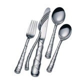 Stainless Flatware Captiva 5 Piece Flatware Set