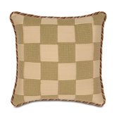 Kiawah Palmetto Folly Basketweave Decorative Pillow