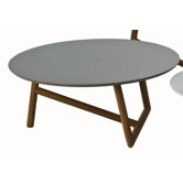 Klara Coffee Table with Lacquered Top