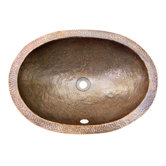 Hammerwerks Flat Lip Ellipse Bathroom Sink