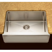 Epicure 30" Farmhouse Single Bowl Kitchen Sink in Brushed Satin