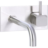 Quadra Wall Mounted Bathroom Sink Faucet with Single Handle