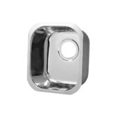 Rectangular 17" x 15" Bar Sink