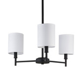 Walker 4 Light Chandelier with Drum Shade