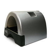 Designer Cat Litter Box with Metallic Cover