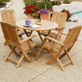 Cambridge 30" Round Folding Cafe Table