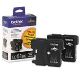 Lc612Pks (Lc-61) Ink, 500 Page-Yield, 2/Pack