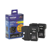 Lc652Pks (Lc-65) High-Yield Ink, 900 Page-Yield, 2/Pack