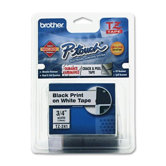 P-Touch Tze Extra-Strength Adhesive Laminated Labeling Tape, 3/4W