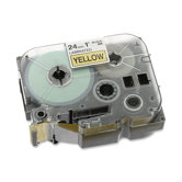 Lettering Tape, 1" Size, Black/Yellow
