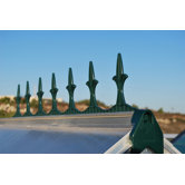 Victorian Finial in Green (Set of 16)
