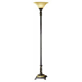 Kathy Ireland Home European Country European Treasure Torchiere Floor Lamp