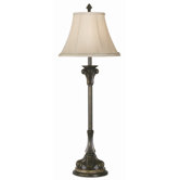 Essentials Manor Buffet Lamp in Cima Gold