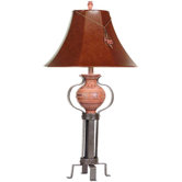 La Jarra Table Lamp in Terra Cotta