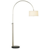 Bowden Floor Lamp in Steel